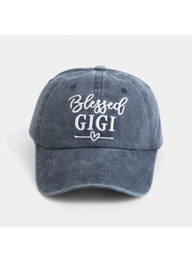 BLESSED GIGI WASHED COTTON CAP - Image 1